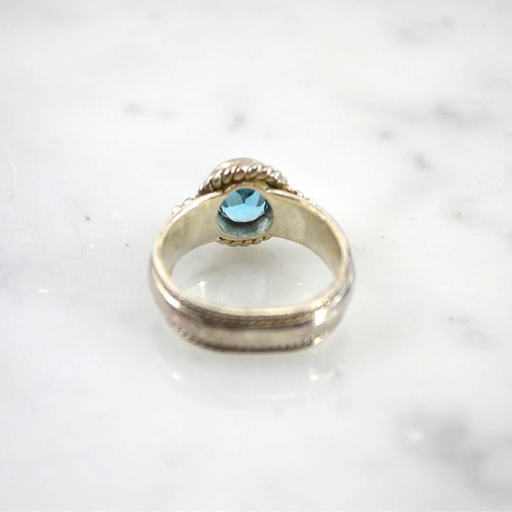 STERLING SILVER RING #163-10 - Picture 3 of 4